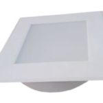 LED Square Downlight with Round Base